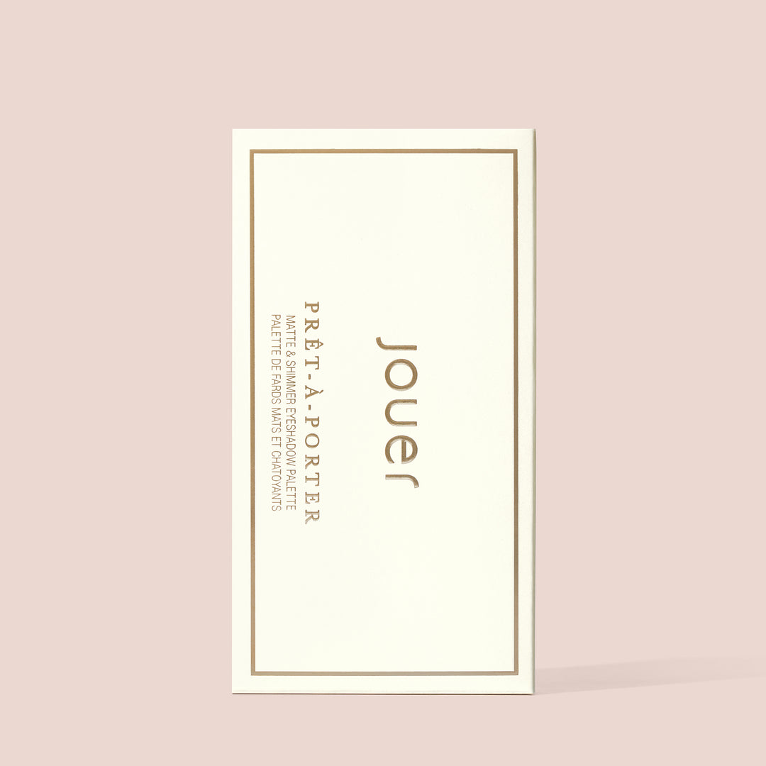 Closed Prêt-à-Porter Eyeshadow Palette packaging on a neutral backdrop.